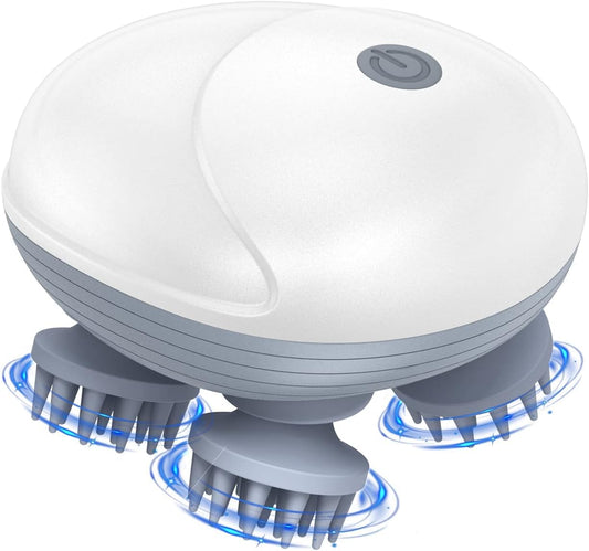 Wireless Scalp Massager with 3-Speed Settings